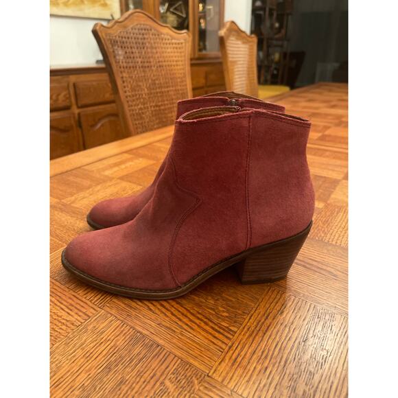 Lucky Brand Marcos bootie burnished red size 9.5 - Picture 3 of 9